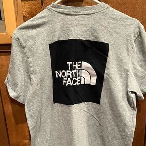 Gray North Face T-shirt